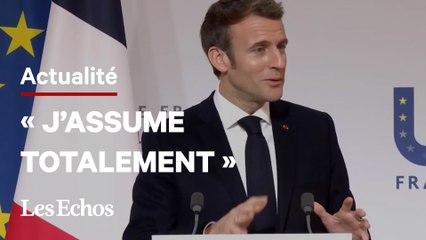Emmanuel Macron assume « totalement » ses propos sur les non-vaccinés