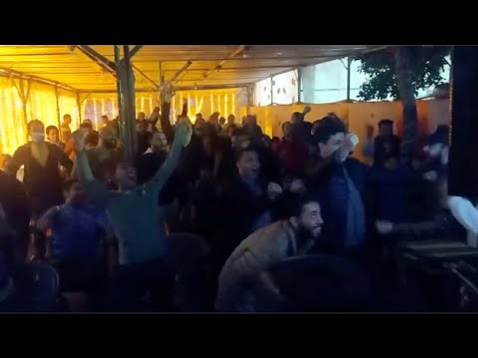 فرحة هيستيرية لجماهير الأهلي بعد التقدم على الدحيل