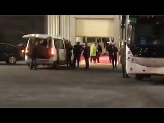 ‎⁨وصول طاقم تحكيم مباراة الأهلي والمريخ السوداني