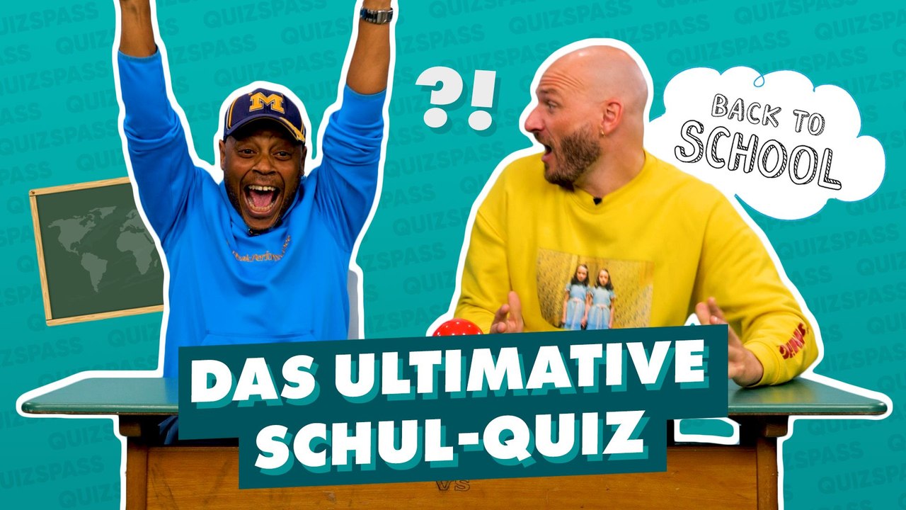 Ricky Harris im ultimativen Schulquiz! Wer kann die Klassenarbeit bestehen?