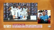 O Corinthians vai contratar um camisa 9 para a temporada de 2022. Mas segundo Vessoni, isso não é algo seja urgente. Para o jornalista, o elenco do Timão já é forte e não precisa de um centroavante.#OsDonosdaBola
