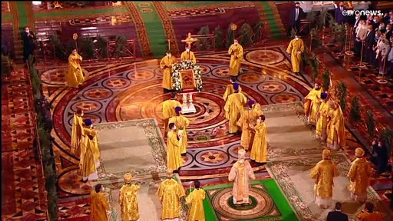 Les chrétiens orthodoxes à travers le monde célèbrent Noël