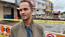 Entrevista com Leonardo Medeiros, dono de uma oficina localizada no prédio que desabou em Taguatinga Sul