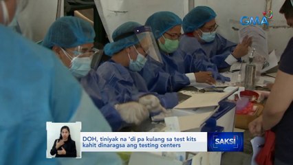 DOH: May delay sa paglalabas ng RT-PCR test results; malaking tulong... | Saksi