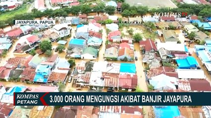 Descargar video: Pantauan Udara Banjir Jayapura di Papua, Ratusan Rumah Warga Terendam