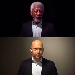 On pourrait jurer que c'est bien Morgan Freeman qui parle dans cette vidéo... et pourtant !