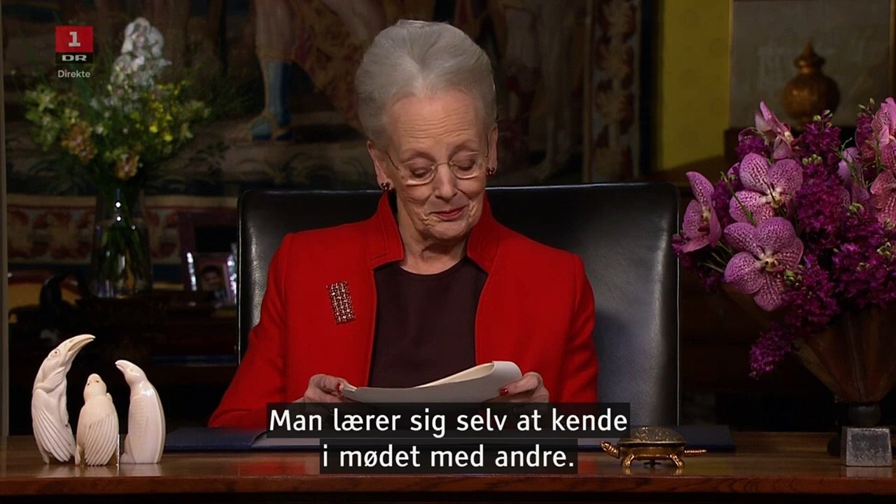 Dronningens Nytårstale | 31 December 2021 | DR1 @ Danmarks Radio