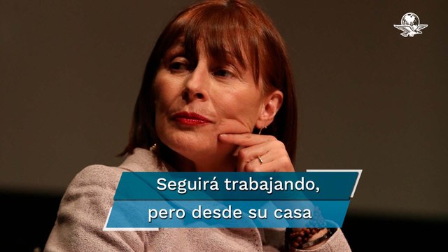 Tatiana Clouthier, secretaria de Economía, informó que dio positivo a Covid-19