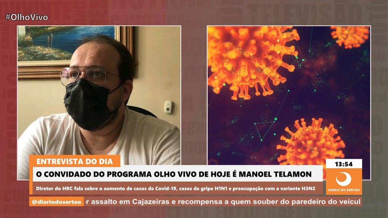 Diretor do Hospital de Cajazeiras fala sobre aumento de casos de Covid-19 e alerta para síndromes respiratórias