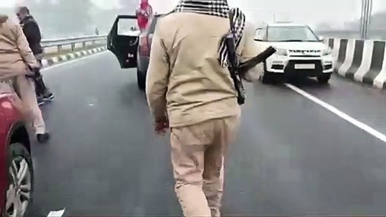 modi flyover video