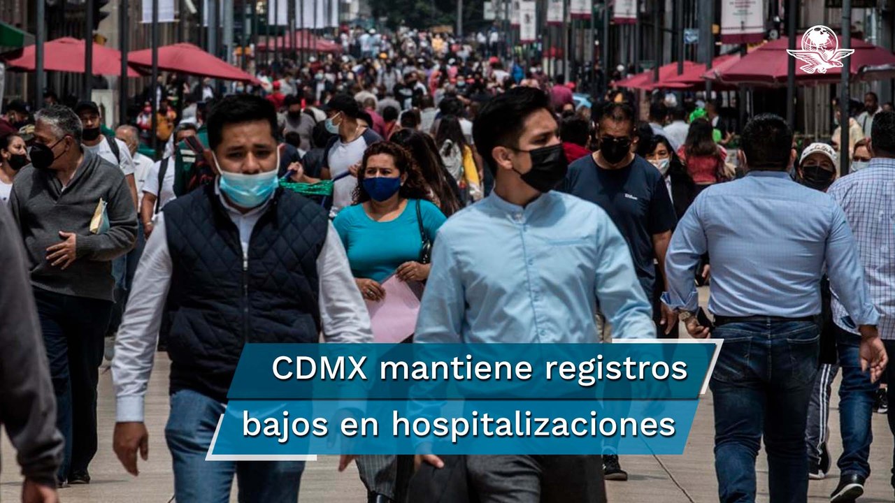 CDMX mantiene semáforo verde por Covid; muestra alza en contagios, pero no hospitalizaciones