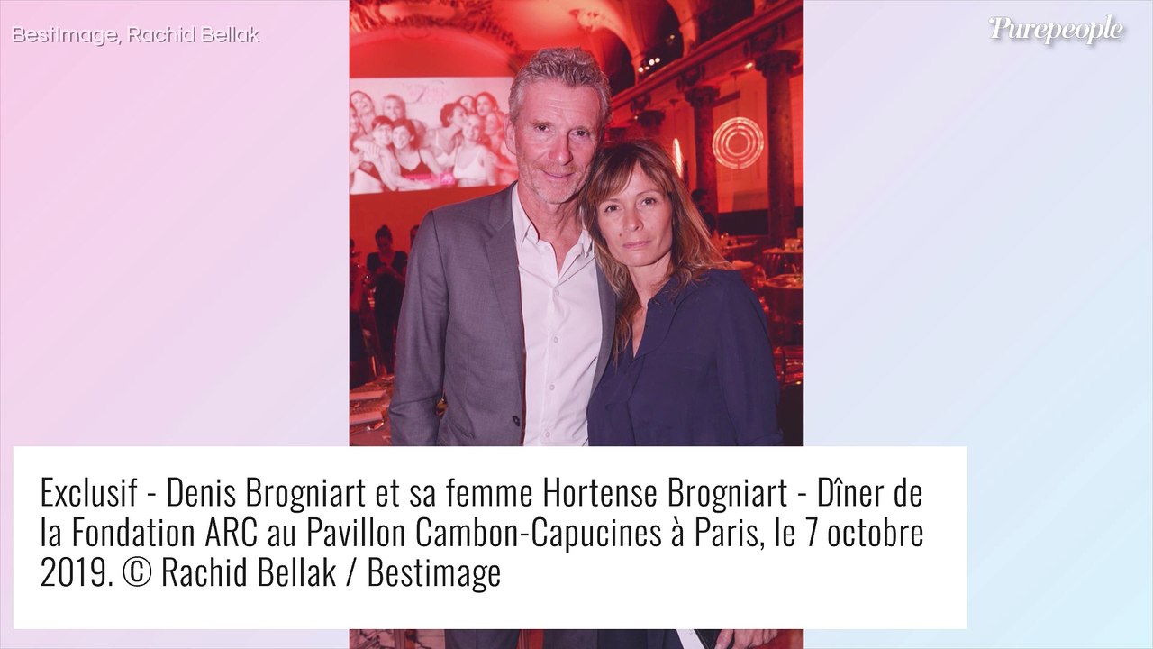 Denis Brogniart et sa femme Hortense : Pourquoi ils ont caché leur relation pendant des semaines