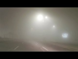 شبورة كثيفة تعيق الرؤية في  6 أكتوبر وتغلق المحور