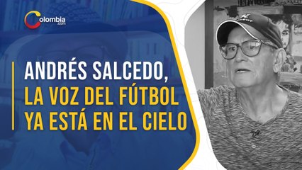 Andrés Salcedo, el histórico locutor deportivo de Colombia
