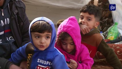 في قطاع غزة.. عائلات دون مأوى تفترش الأرض