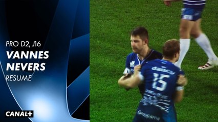 Le résumé de Vannes / Nevers - Pro D2 (J16)