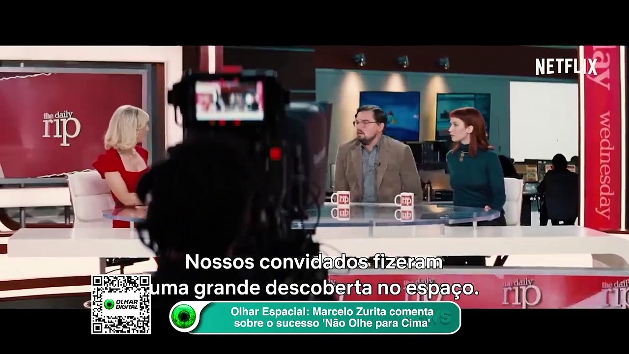 Olhar Espacial: Marcelo Zurita comenta sobre o sucesso 'Não Olhe para Cima'