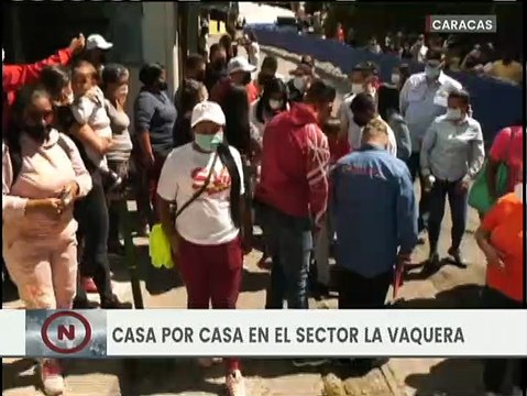 Vicepdta. Delcy Rodríguez realizó despliegue casa a casa en sector La Vaquera, parroquia Sucre