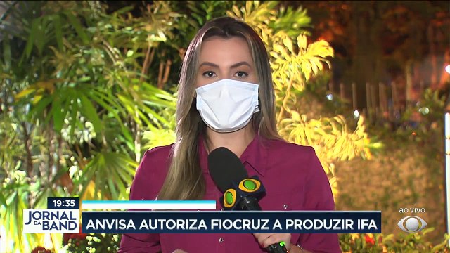 A Anvisa autorizou a Fiocruz a fabricar a matéria-prima para produzir aqui mesmo a vacina contra a covid.