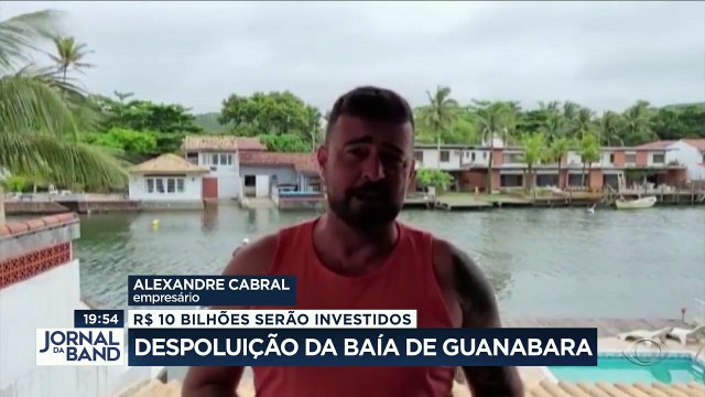 Uma promessa que é um antigo sonho no Rio de Janeiro foi renovada: a de despoluição da Baía de Guanabara