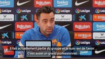 Transferts - Xavi reste flou sur l'avenir d'Umtiti