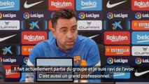 Transferts - Xavi reste flou sur l'avenir d'Umtiti