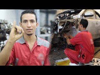 ميكانيكي أصم : بتواصل بلغة الشفايف وبقيت البريمو