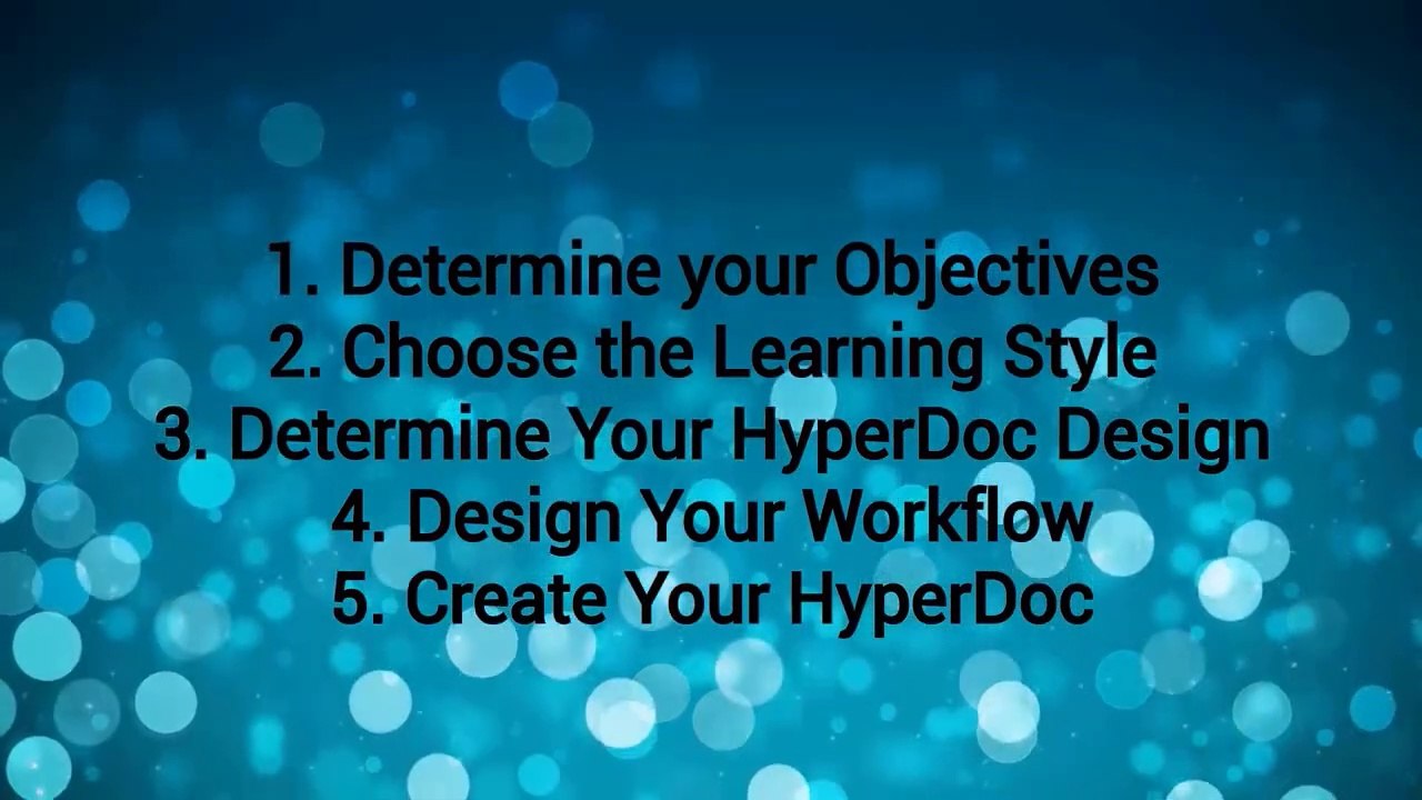 How to Create a HyperDoc - Part 1