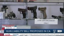 Gun liability bill proposed in CA