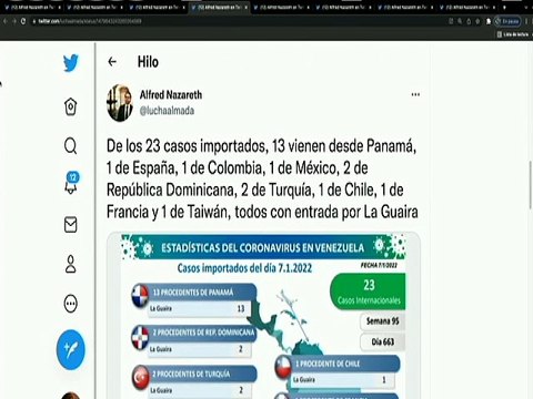 COVID-19 | Venezuela registró 378 casos comunitarios, 23 importados y 436.111 pacientes recuperados
