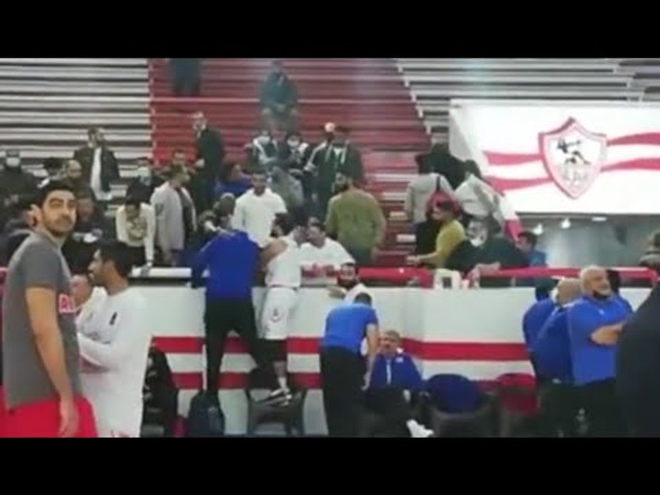 شيكابالا وحازم يؤازران لاعبي الزمالك أمام الأهلي بقمة دوري السلة