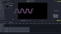 Haciendo Animación de Ondas (Curvas avanzando) | Camtasia Studio (Making Waves) Animation