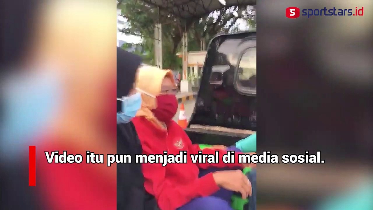 Heboh! Witan Sulaeman Naik Mobil Pick-up Saat Pulang Kampung ke Palu