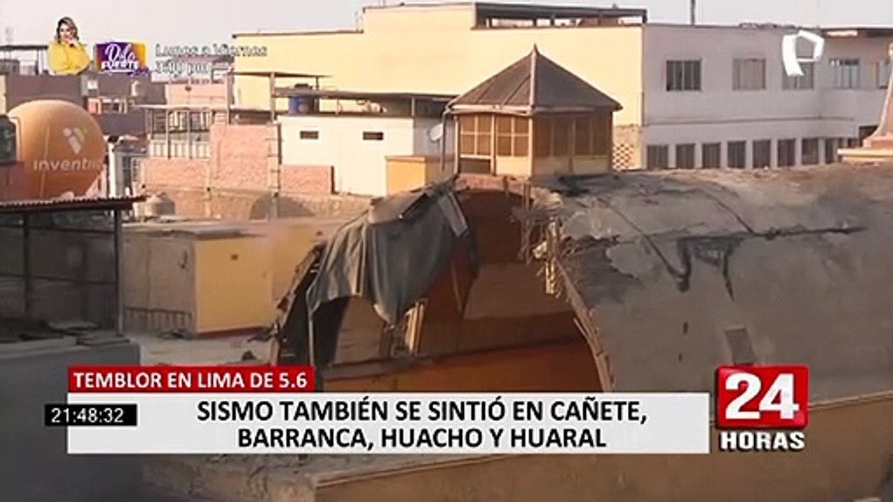 Cañete: viviendas y colegios presentan rajaduras tras sismo en Lima