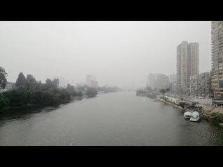 رياح محملة بأتربة  .. تعرف على حالة الطقس وحركة المرور أعلى كوبري أكتوبر