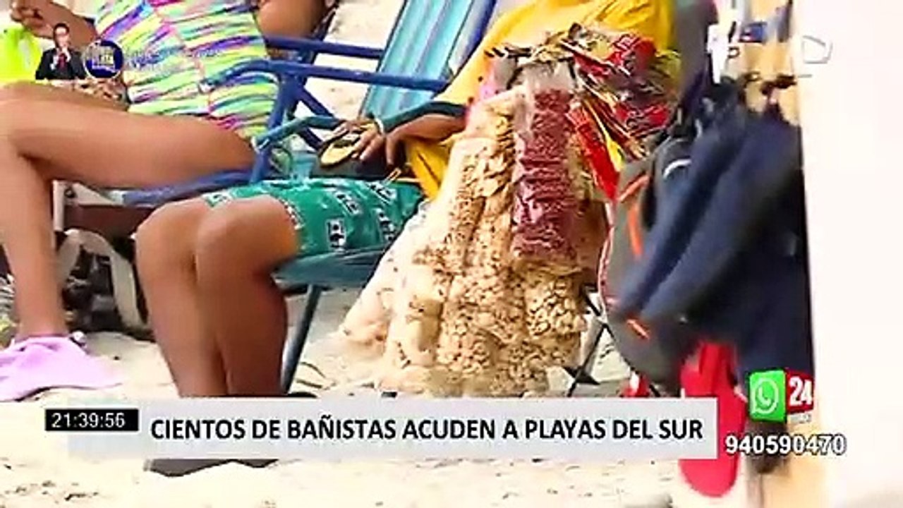 Playas del sur: cientos de bañistas no respetan protocolos de bioseguridad