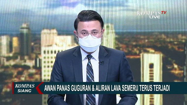 Masih Keluarkan Awan Panas Guguran, Masyarakat Sekitar Gunung Semeru Diminta Waspada