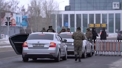 NUR SULTAN - Kazakistan'ın başkenti Nur Sultan'da hayat OHAL şartları altında devam ediyor