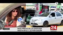 Petroperú anuncia nueva reducción de precios de combustibles