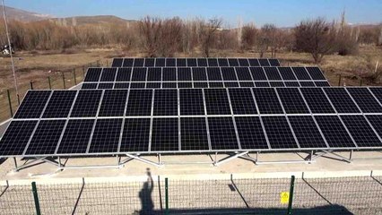 Yüklü miktardaki faturalar cep yakıyordu: 25 köyde GES ile yüzde 90 tasarruf