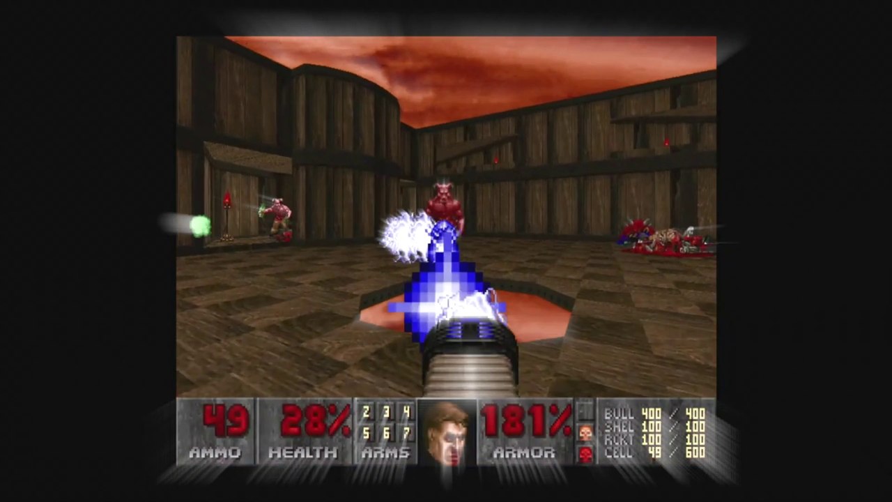 Doom E4M8 Unto the Cruel Nightmare Ending - HD 1080p