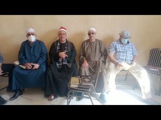 أسرة الشيخ الطبلاوي في خاتمة  قرآنية أمام ضريحه بالذكرى الأولى لوفاته