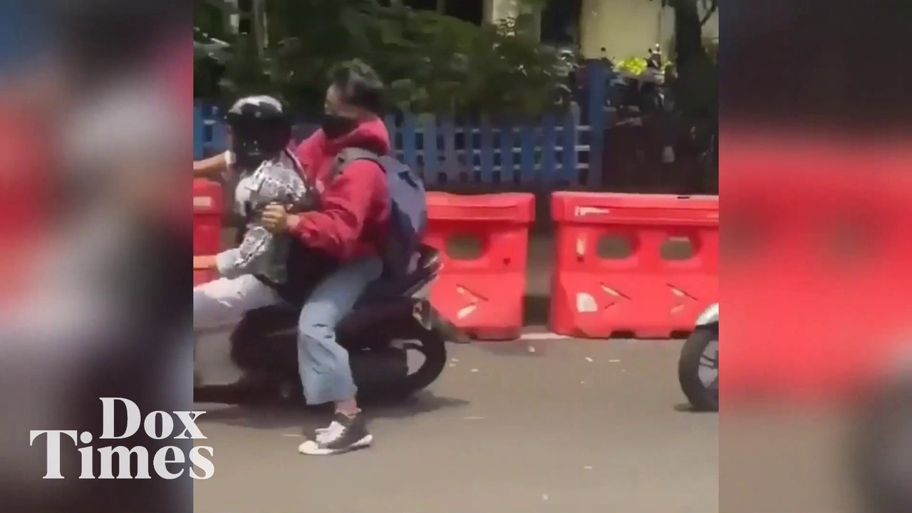 Viral! Pelajar Hendak Tawuran di Jakarta Pusat di Hadang Warga Menggunakan Pembatas Jalan