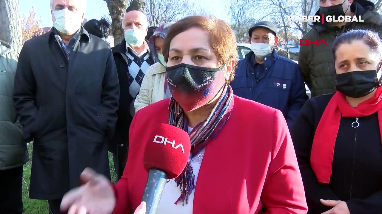 Ankara Altındağ'da Riskli alan ilan edilen mahallede evlerin duvarları çatladı