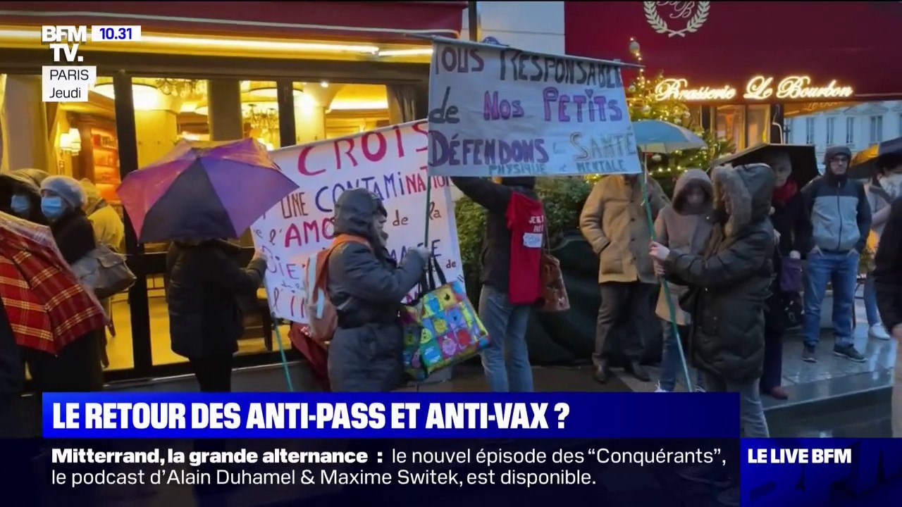 Covid-19: retour des mobilisations anti-pass et anti-vax?