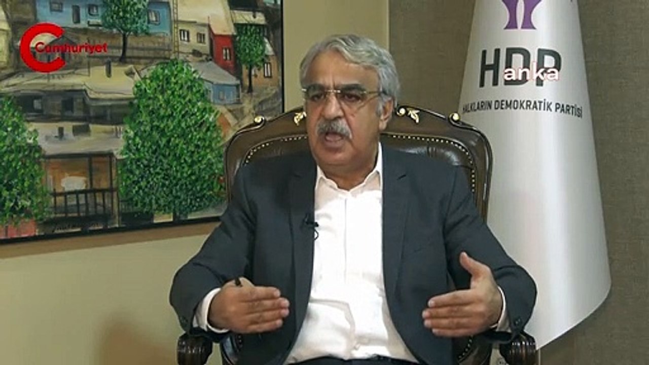 HDP Eş Genel Başkanı Mithat Sancar ortak aday ş...