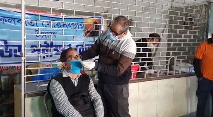 আজ থেকে শিয়ালদহ স্টেশনে কলকাতা পুরসভার পক্ষ থেকে শুরু হল কভিড পরীক্ষা কেন্দ্র |Oneindia Bengali