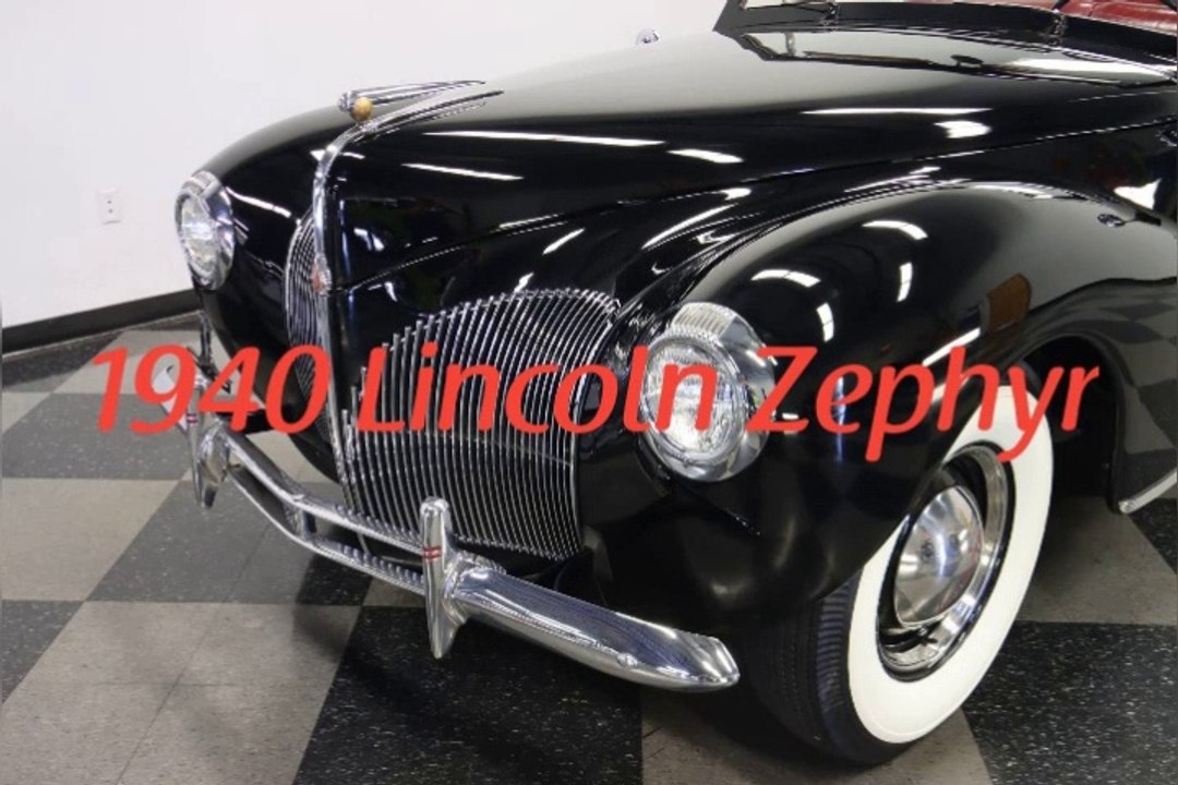 1940 Lincoln Zephyr . Classic cars 