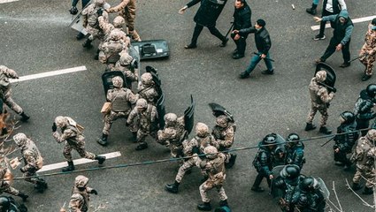 Kazakistan'daki eylemlere kan bulaştı! Hayatını kaybedenler için 10 Ocak ulusal yas ilan edildi