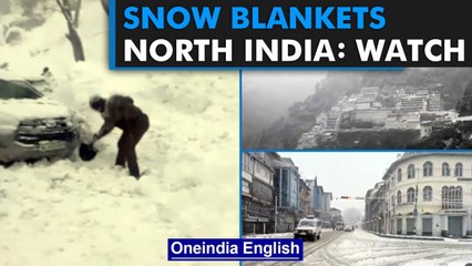 Tải video: Snowfall in North India | White winter in Himachal, J&K | Watch | Oneindia News